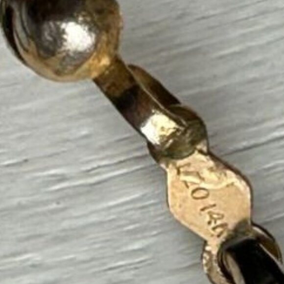 14k GF Carnelian Agate Beaded Necklace with Carved Guan Yin Buddhist - Picture 12 of 13